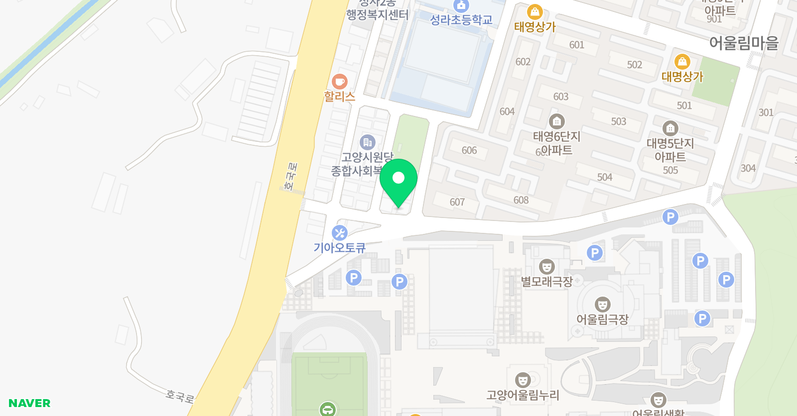 화이트이글스아이스하키클럽 위치
