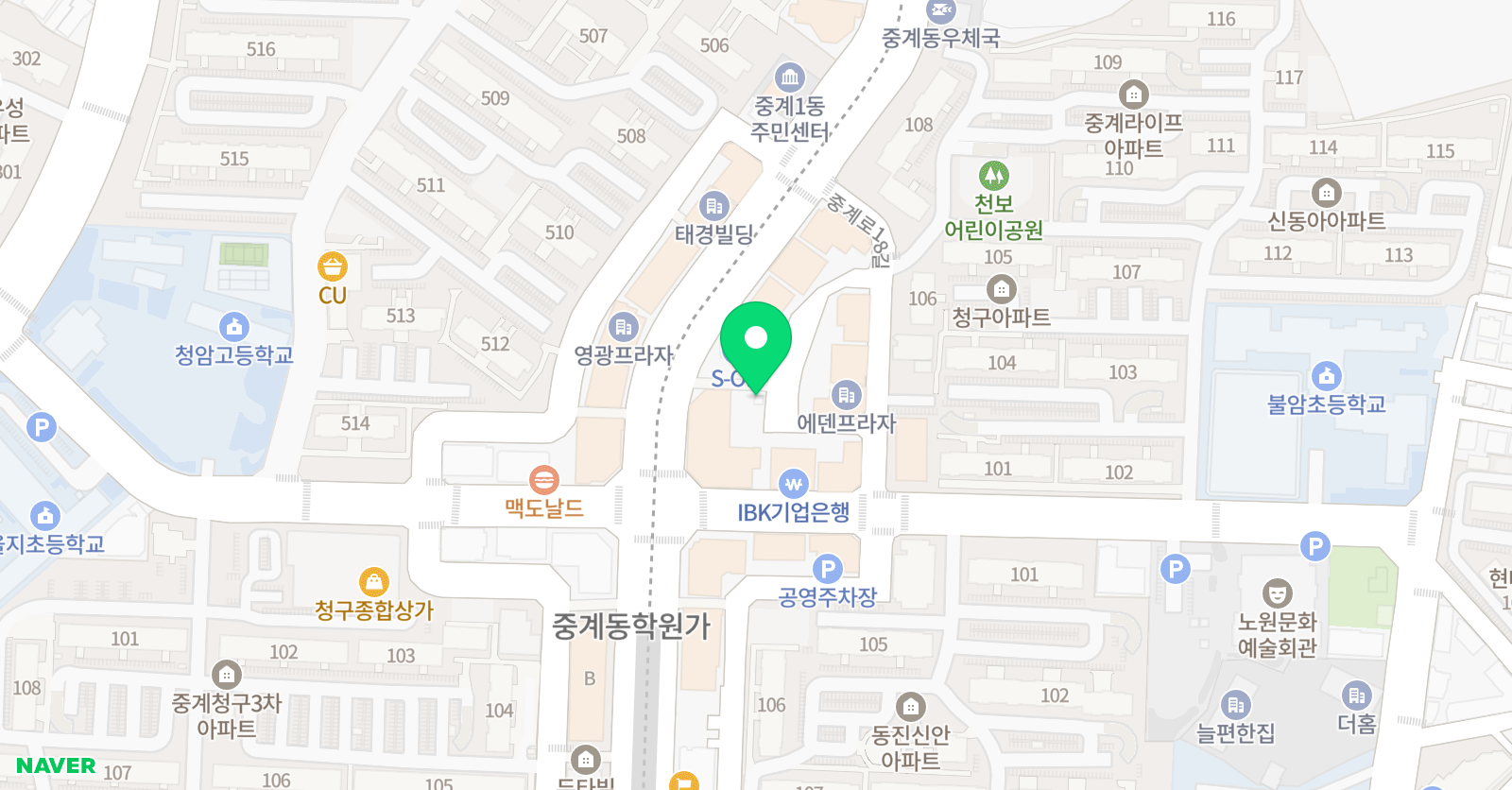엔케이영어학원 위치