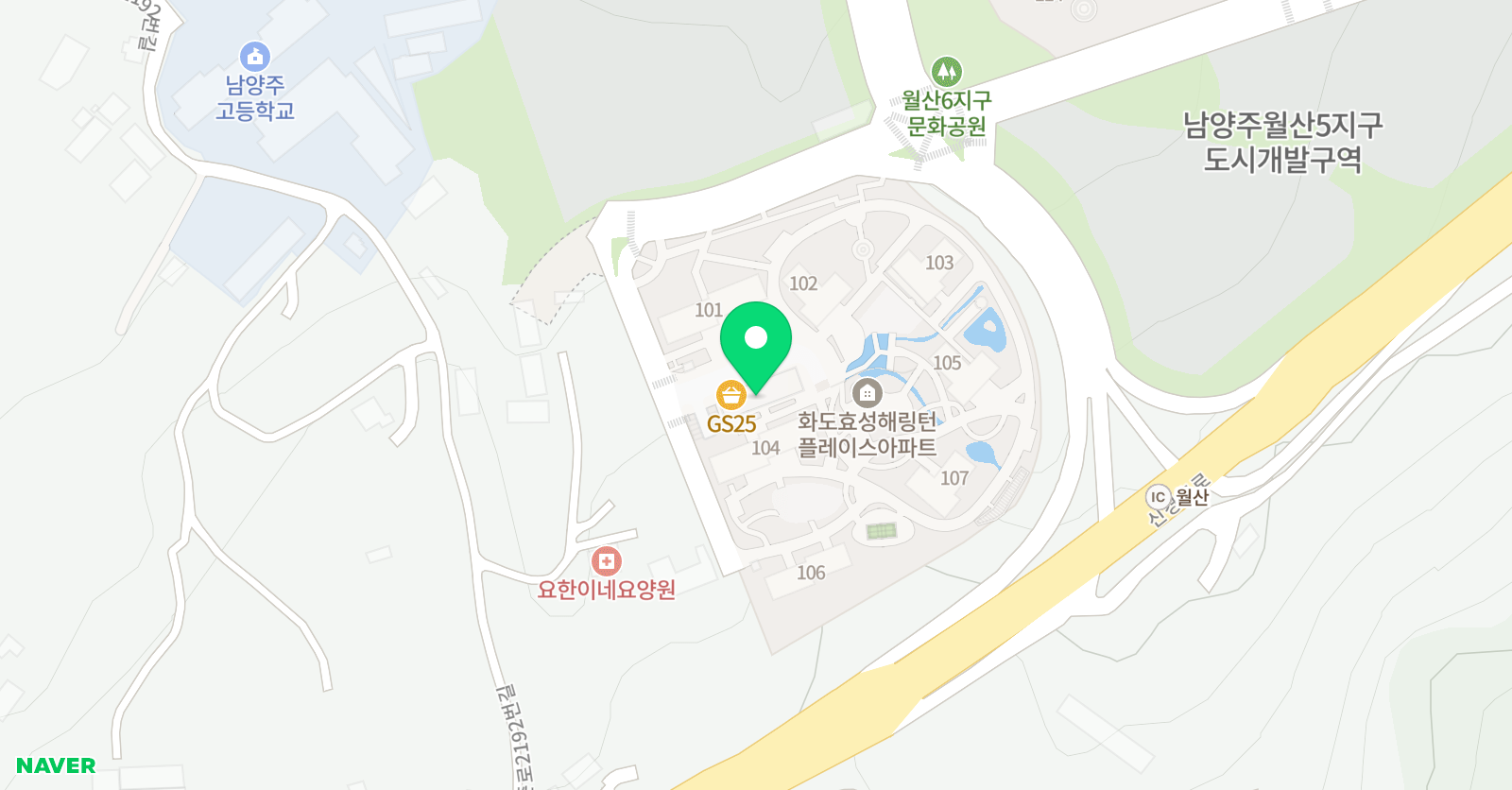 효성이앤아이 음악학원 위치