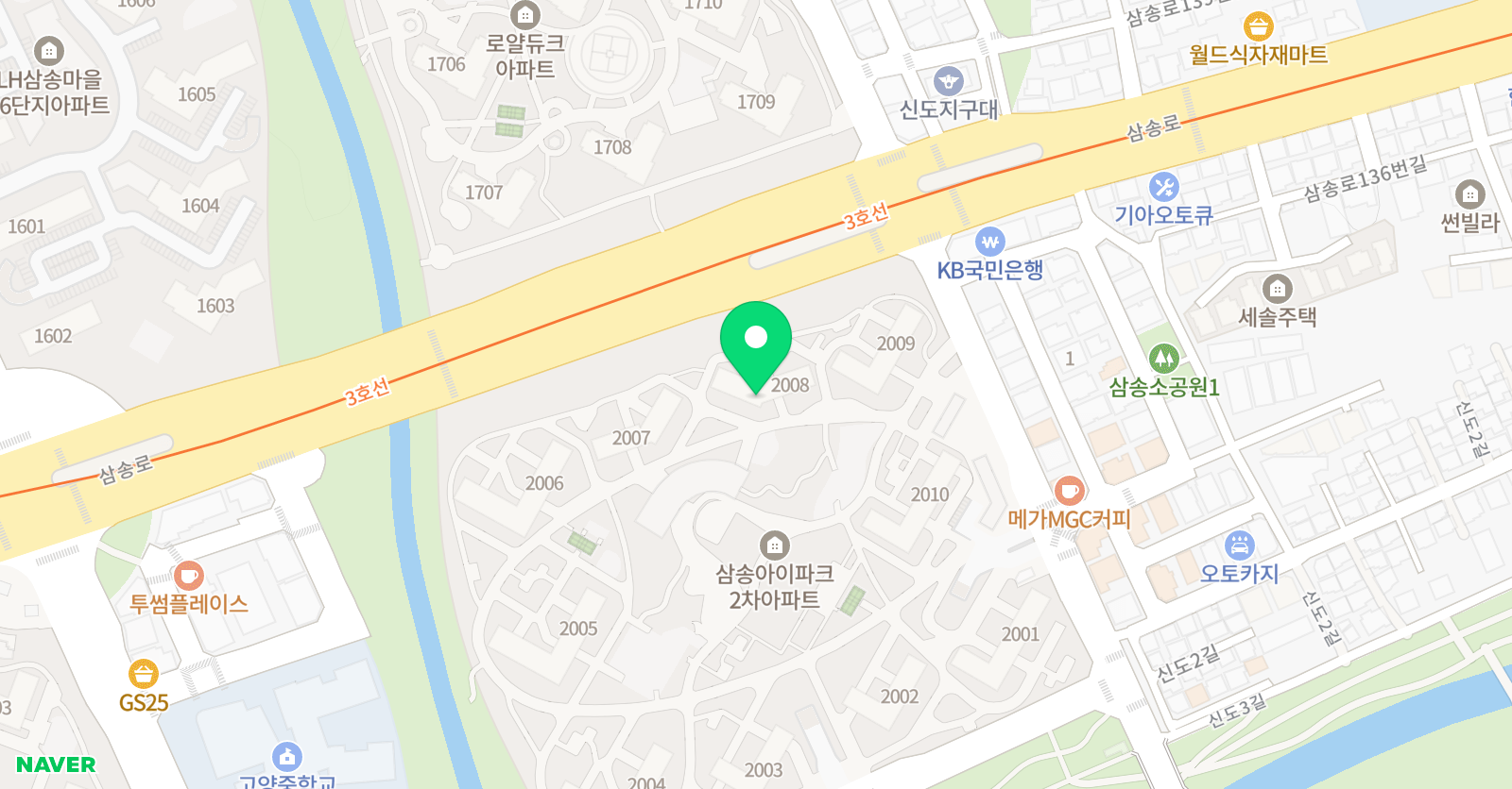 베네딕 영어학원 위치
