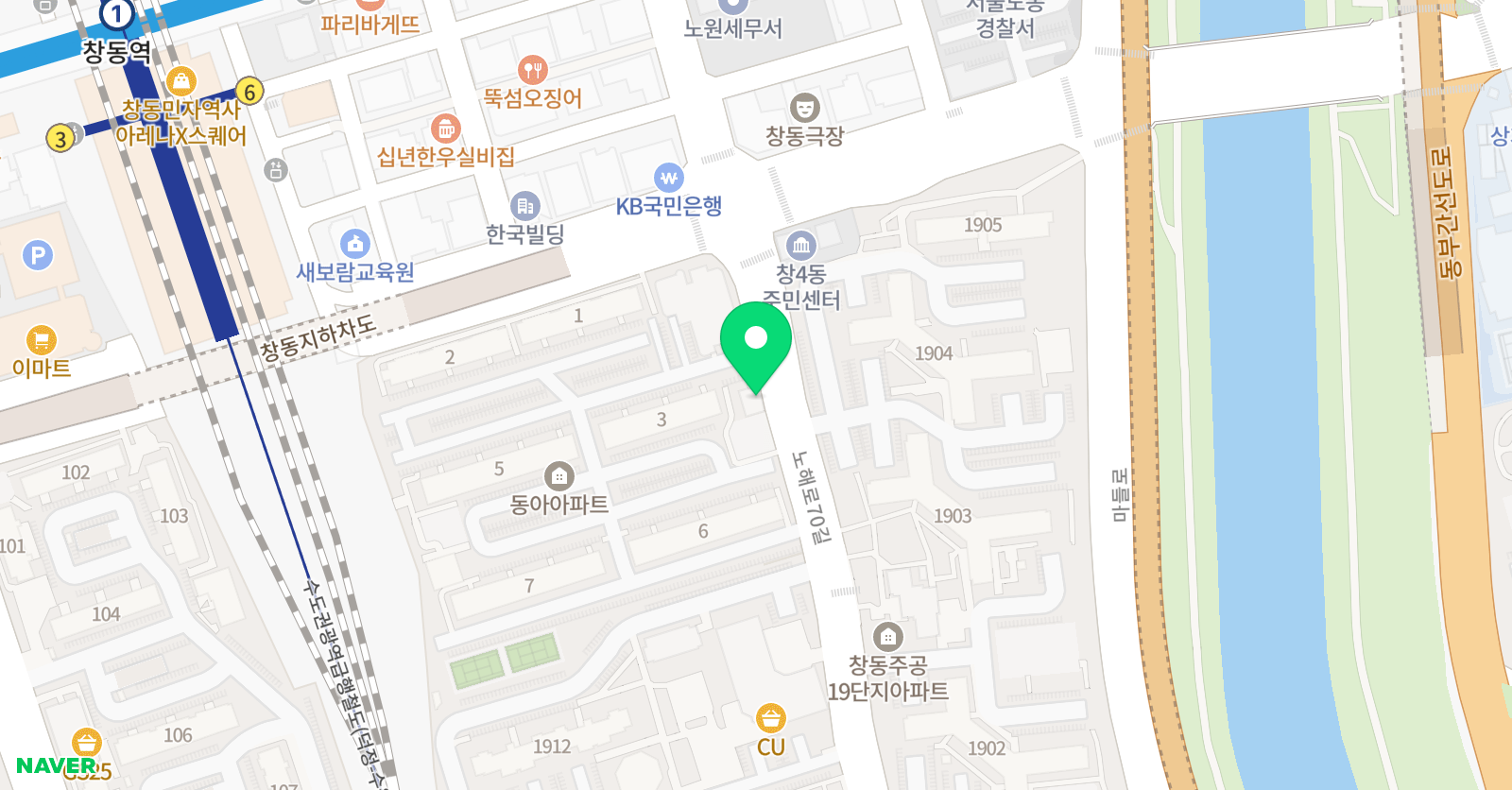 청담클루빌 어학원 위치