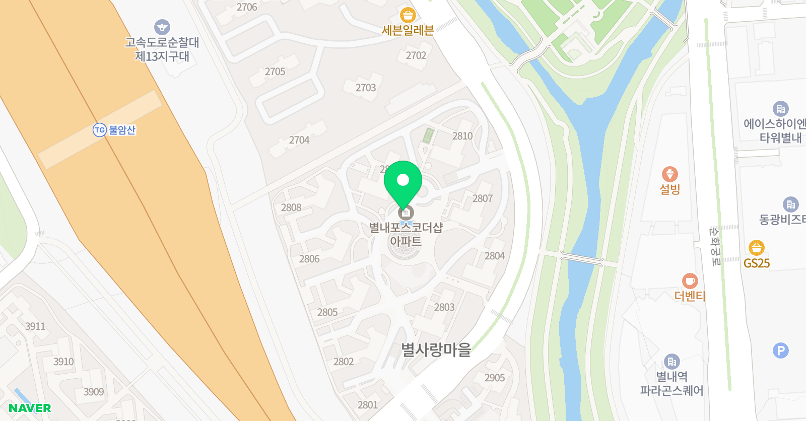 봄빛 영어 위치