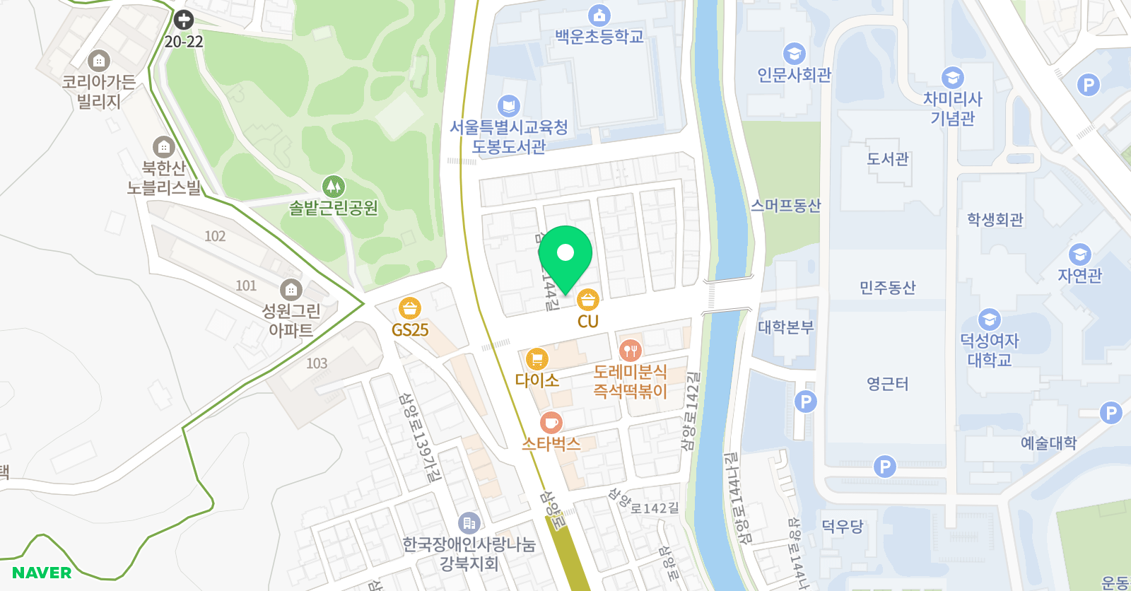 중앙CLASSIC 무용학원 위치