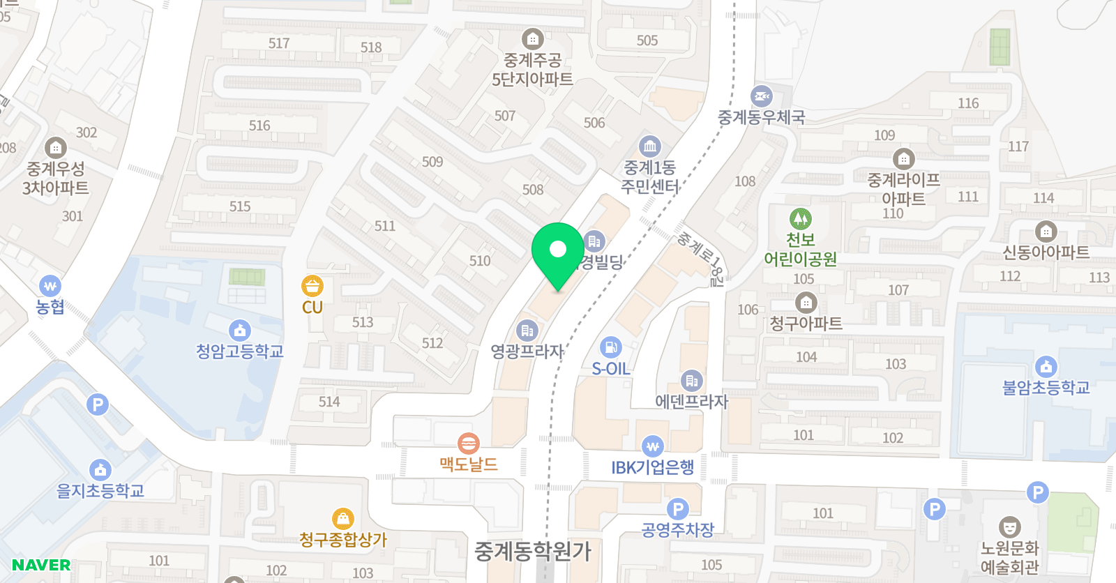 비바체 음악교습소 위치
