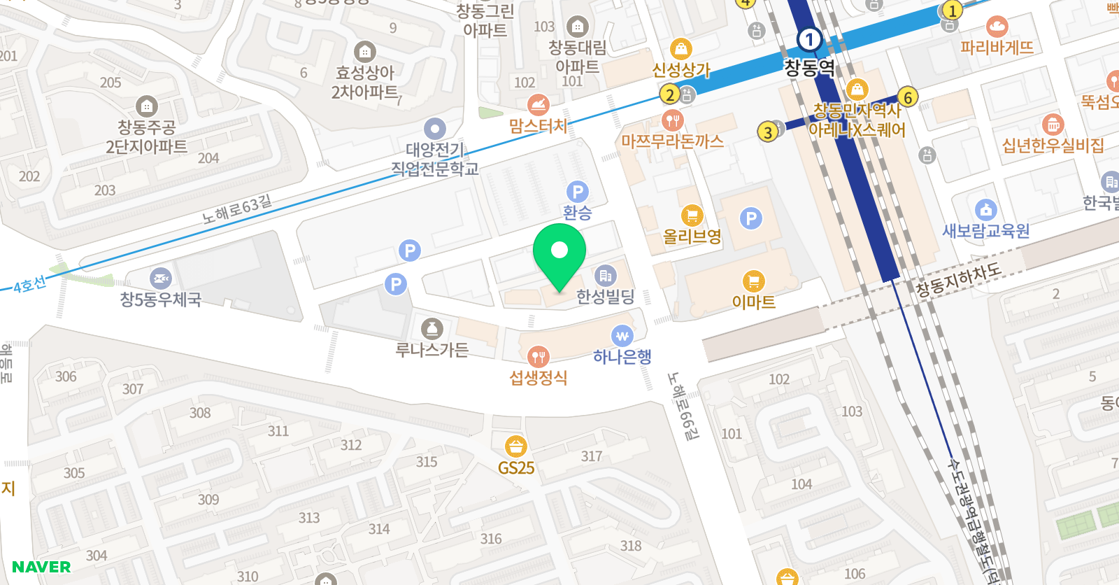 토킹EG 창동점 위치