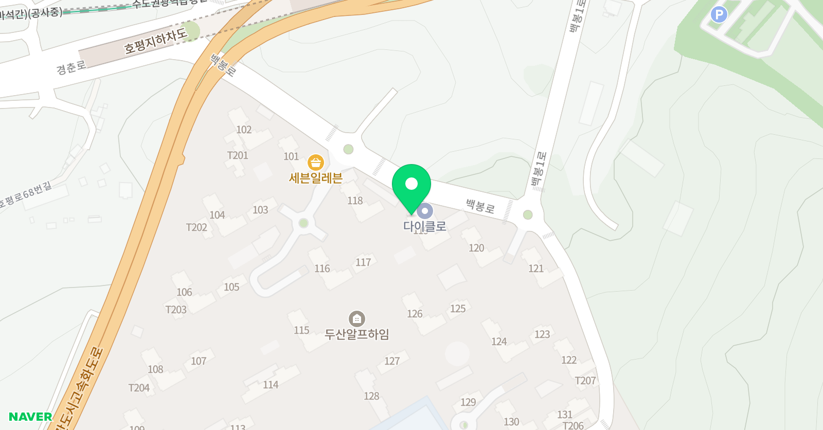 이셈 수학 위치