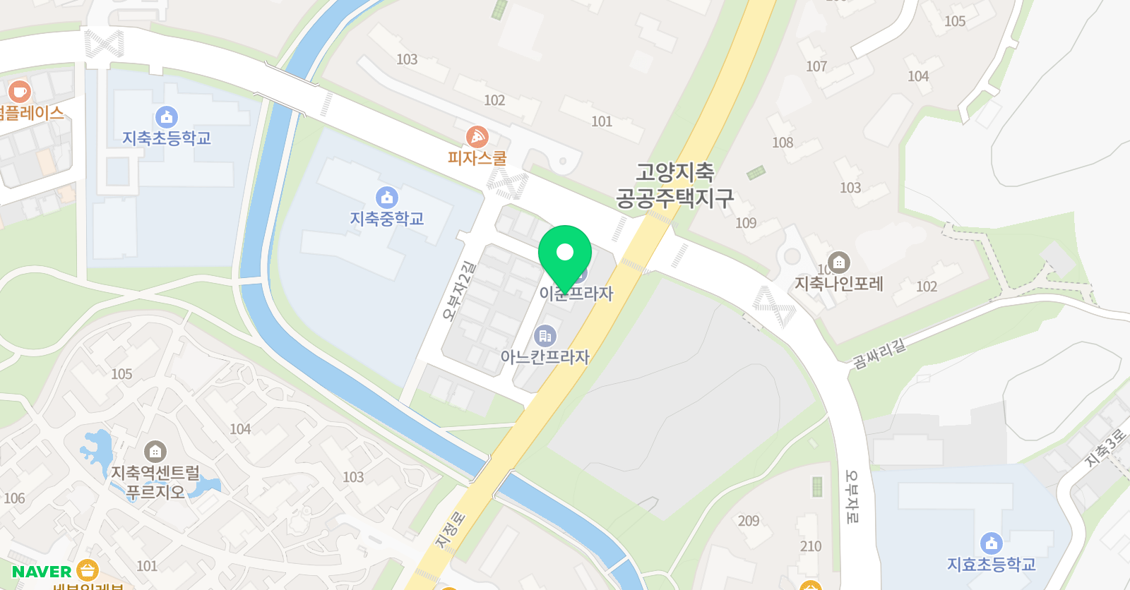 유승이 국어학원 위치