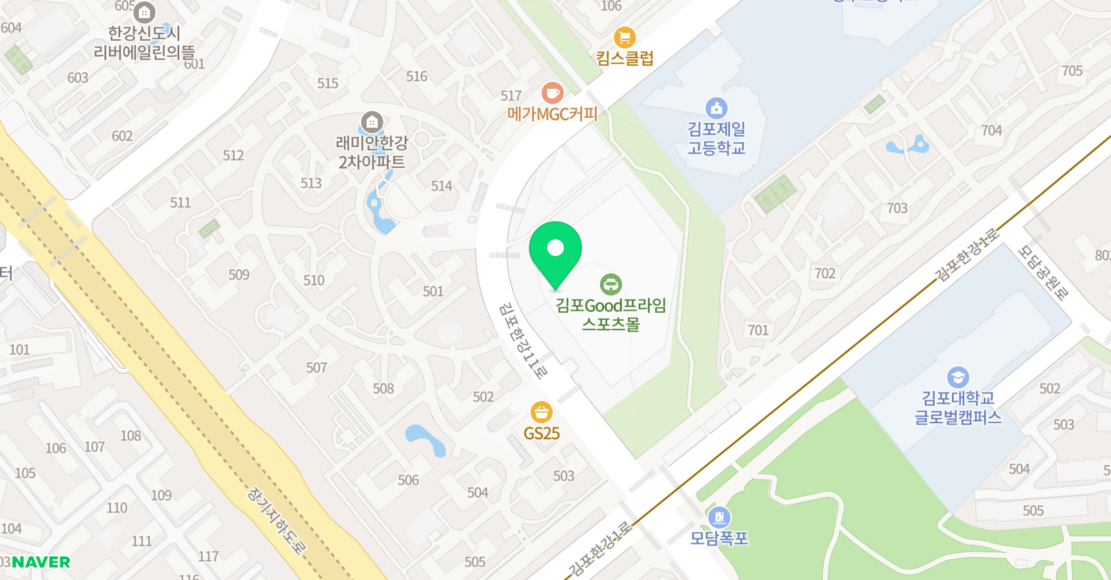 트라이던트 어린이아이스하키 위치
