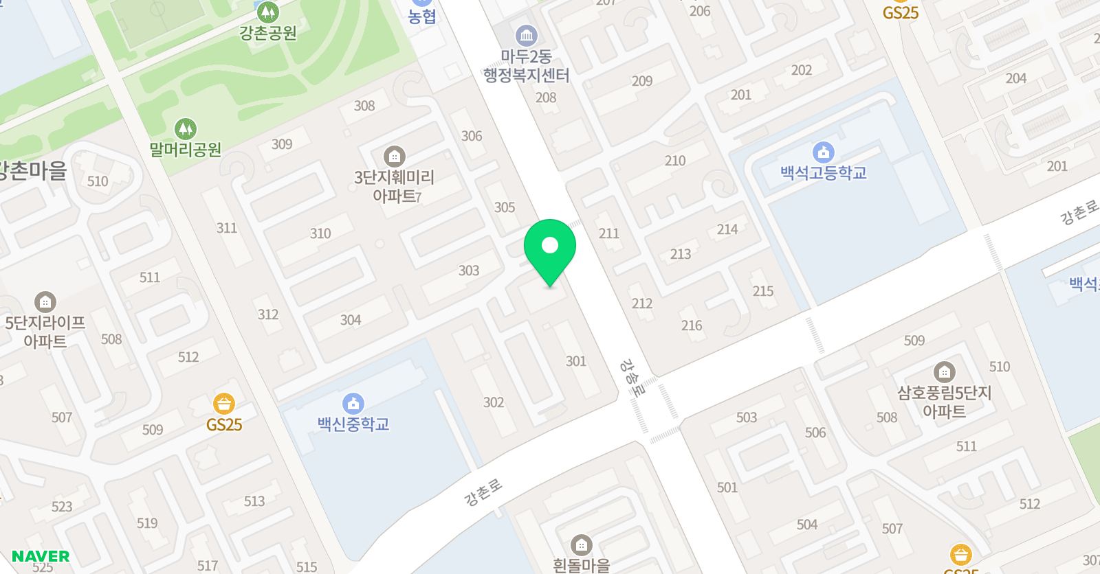 매쓰월드 학원 위치