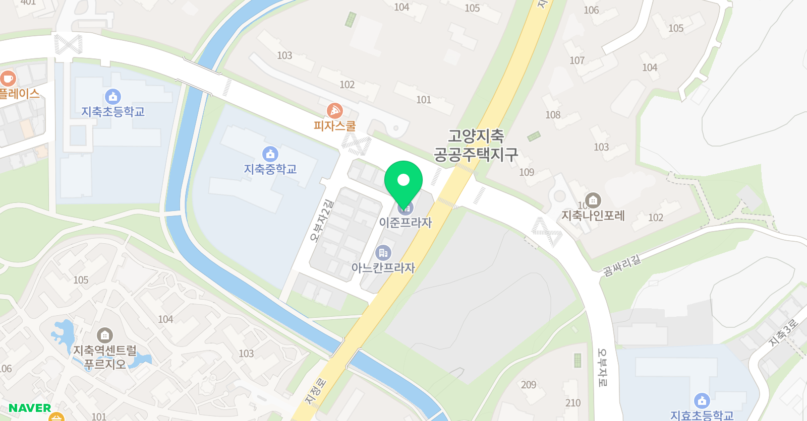 지축 아이엠아트 미술학원 위치