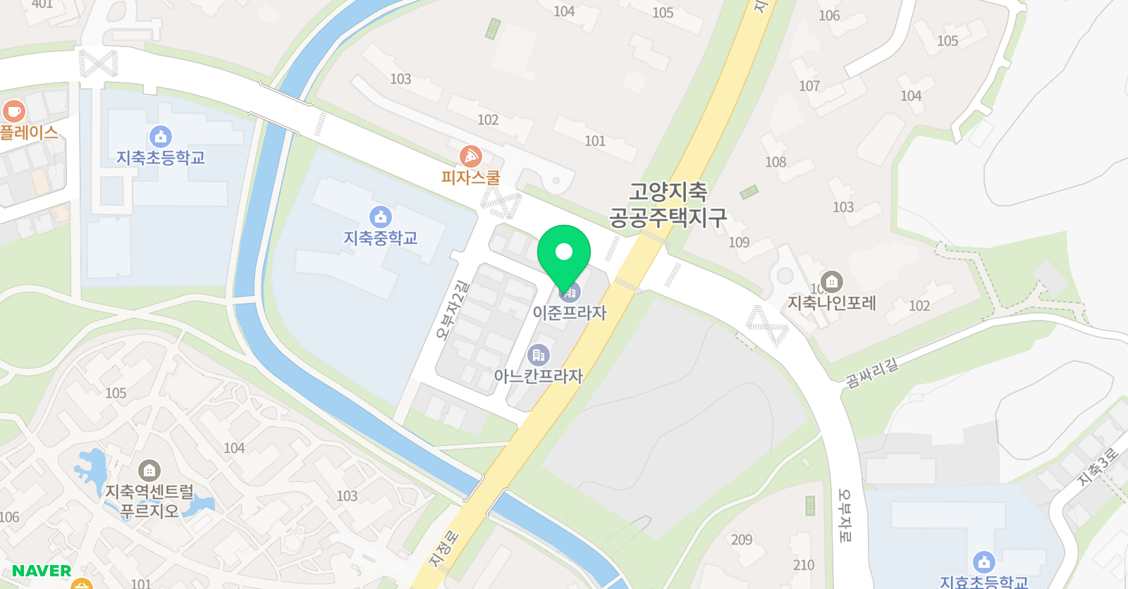 고양쌤 리드인 독서논술학원 위치