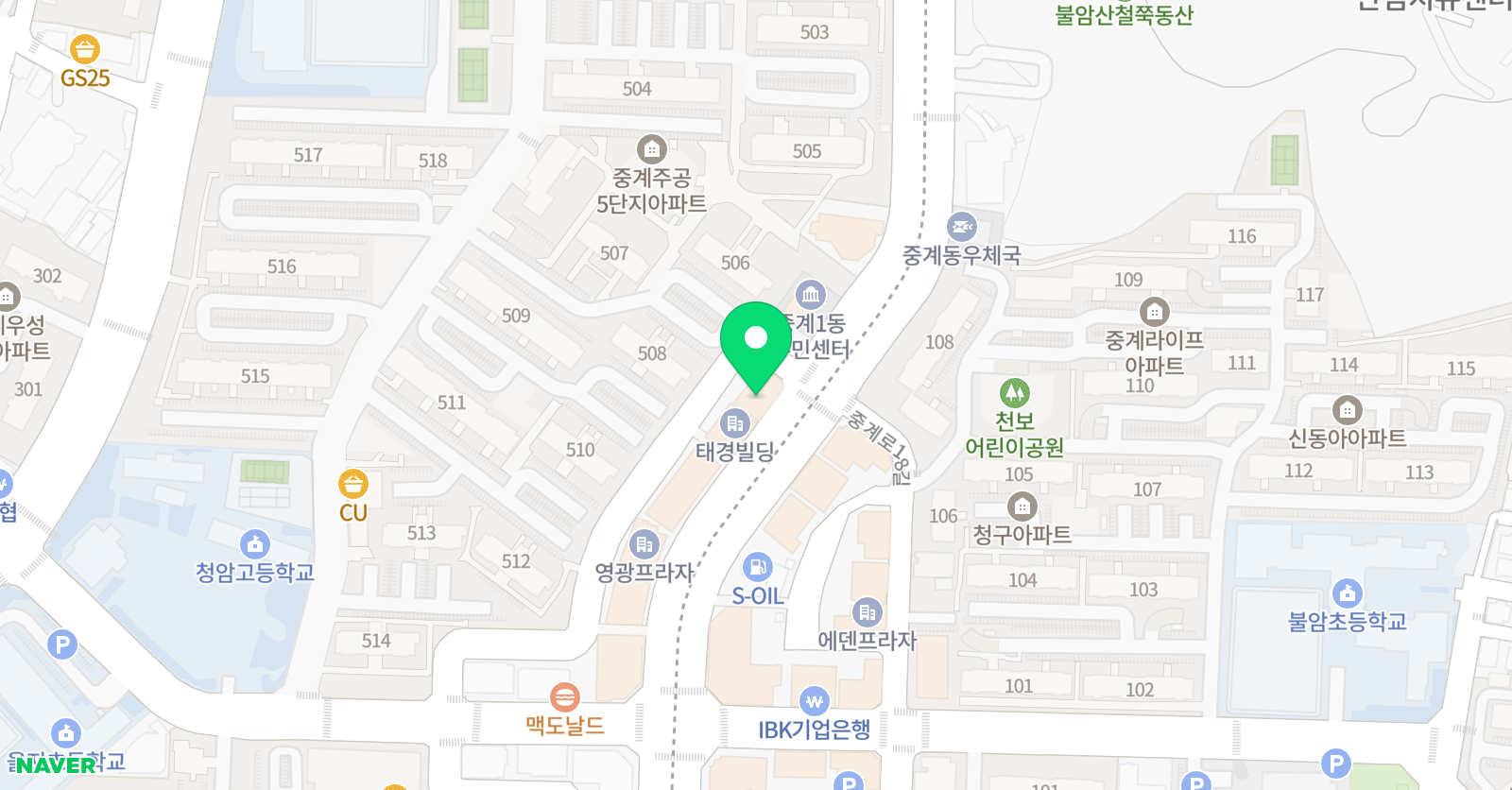 라티오 수학학원 위치
