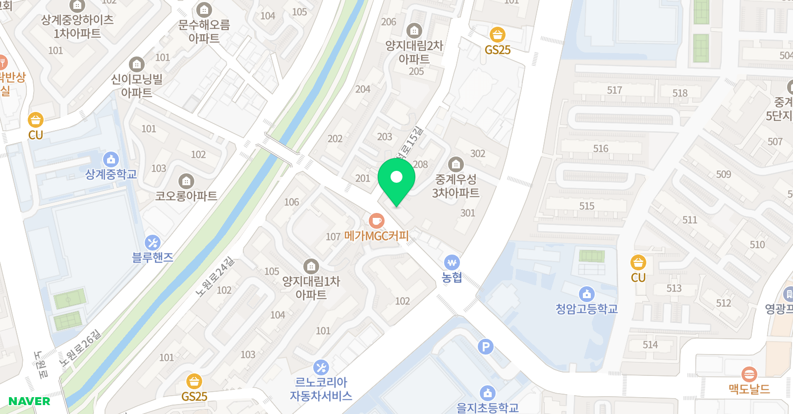 웅진씽크빅 중계센터 위치
