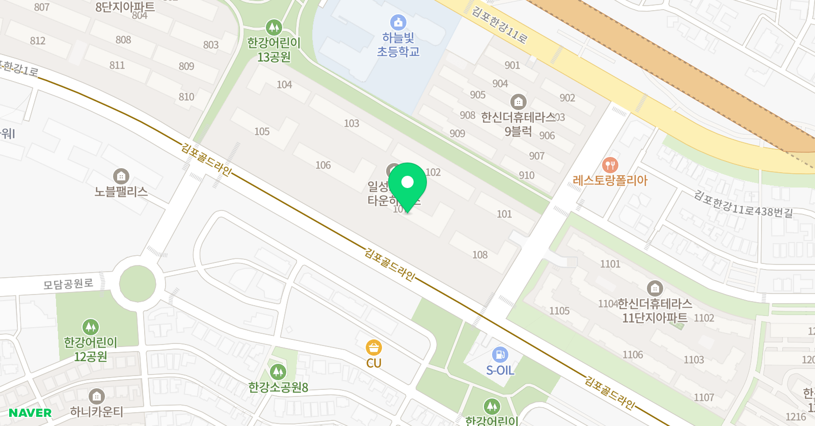 스마트해법영어 하늘빛교실 위치