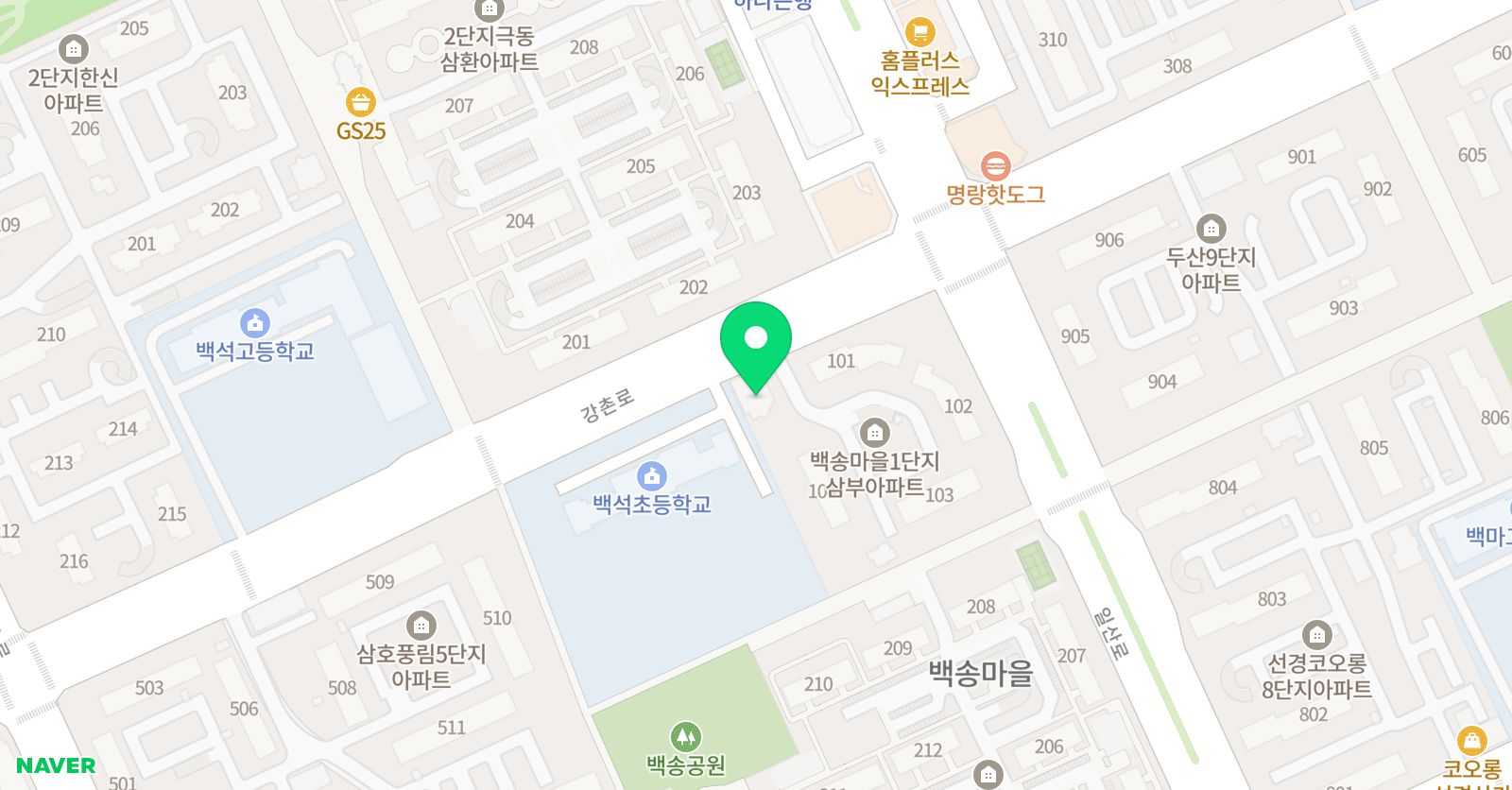 꿈꾸는아트창작소 위치