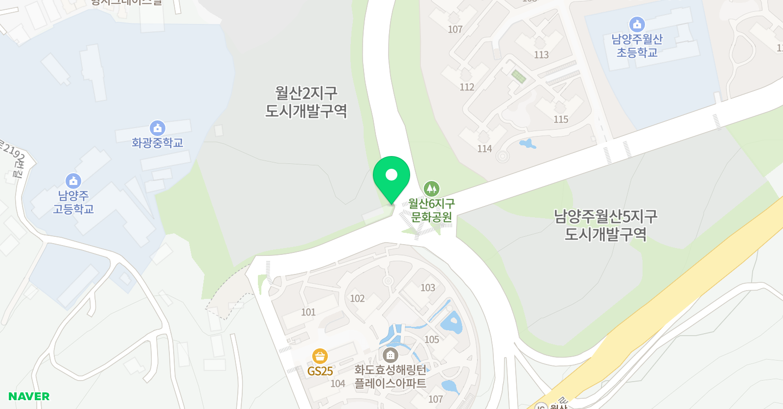 아나톨레 수학영어학원 위치