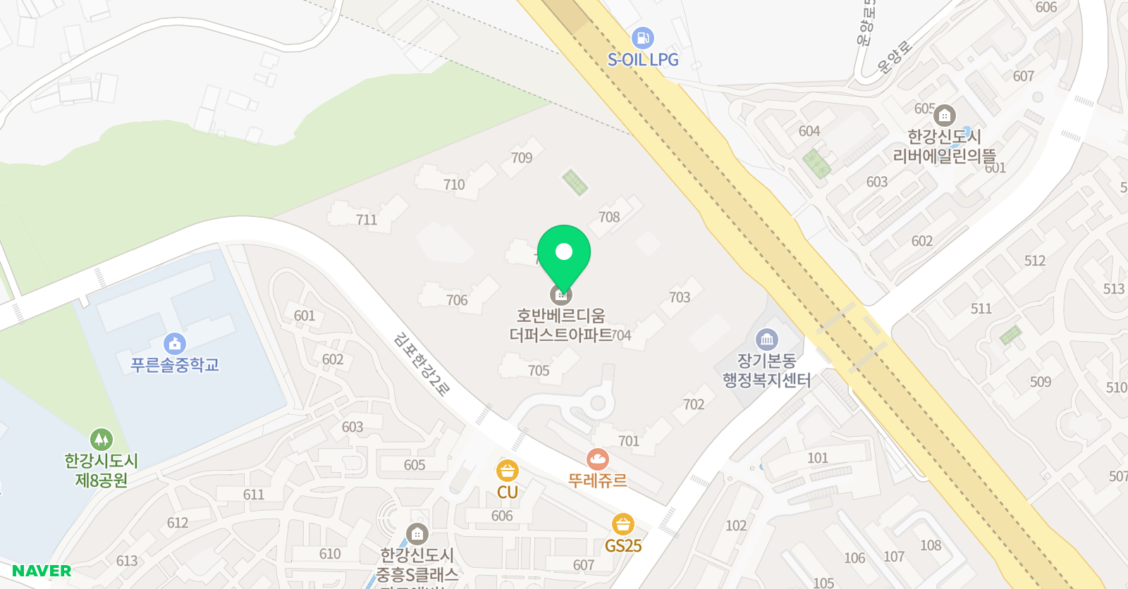 장기퍼스트 수학 위치