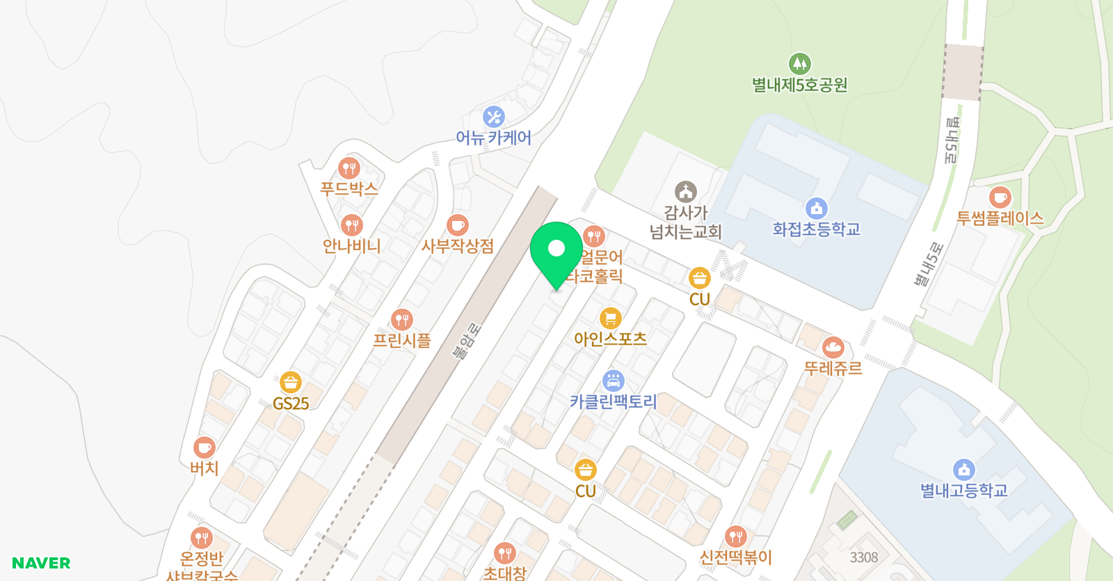 제임스리딩 전문학원 위치