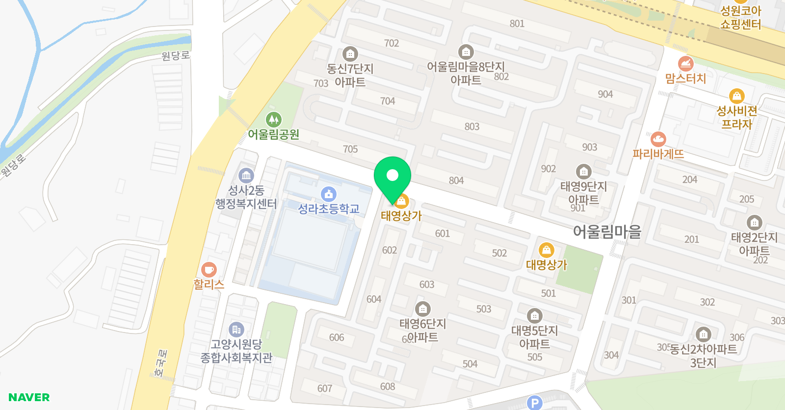 3030영어 성사성라 러닝센터 위치