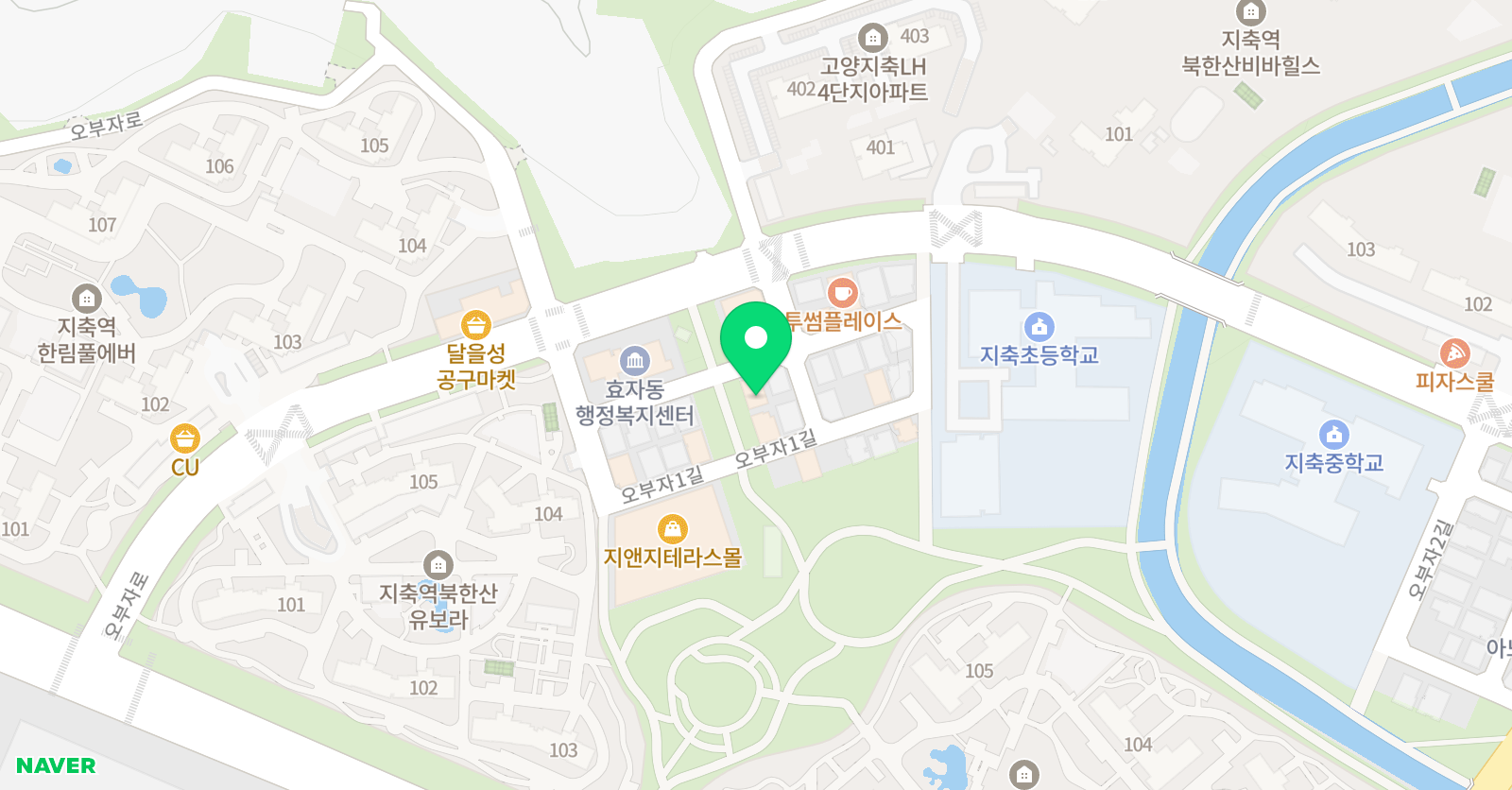 빨간펜 수학의달인 지축초점 위치