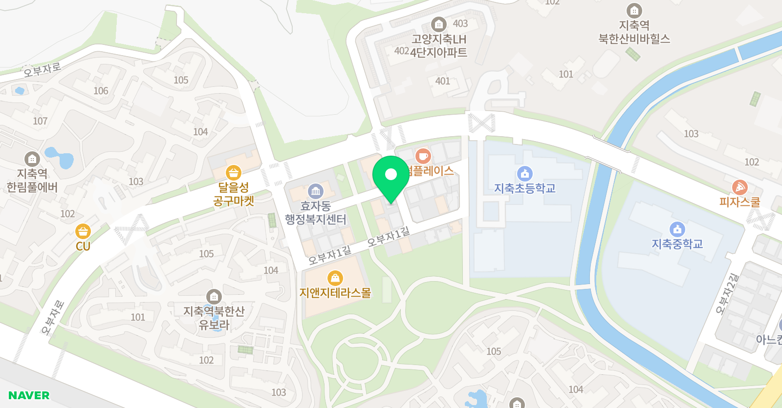 MVP 미술학원 위치