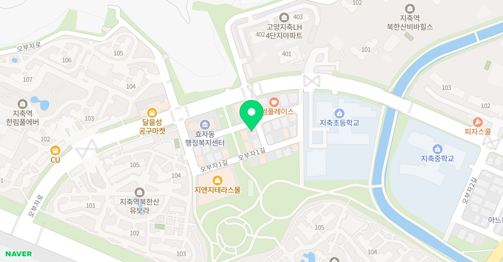 리드인 지축초중점 위치
