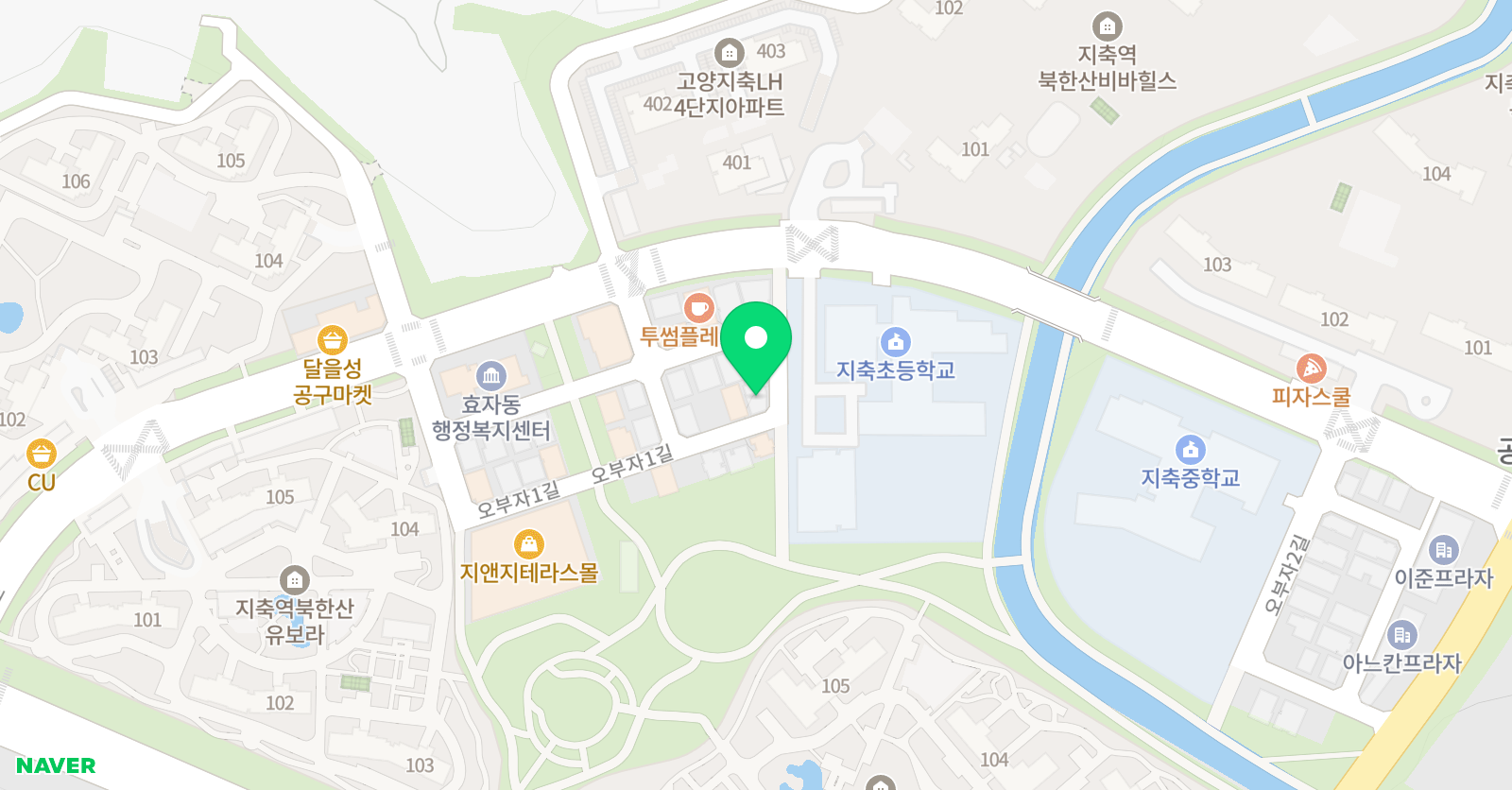소미아트센터 미술학원 지축점 위치