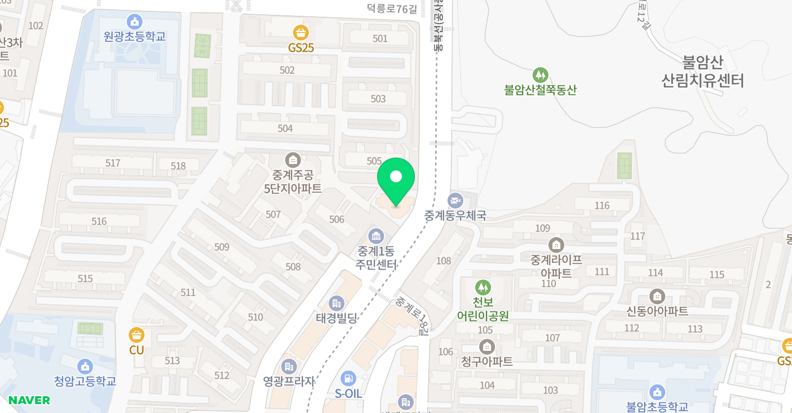 원스 실용음악학원 위치