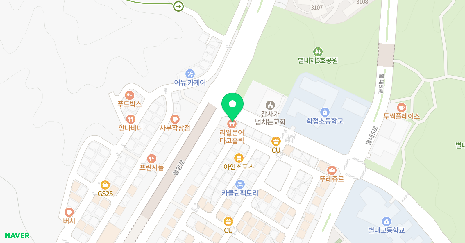 선율흐르는 음악학원 위치
