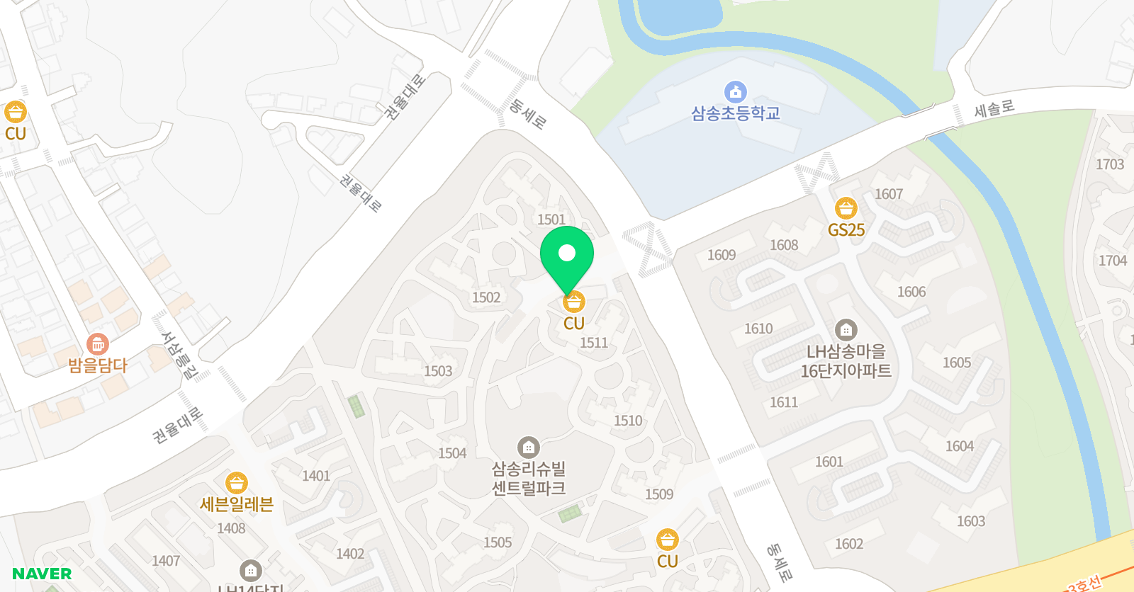 3030 영어 원흥러닝센터 위치