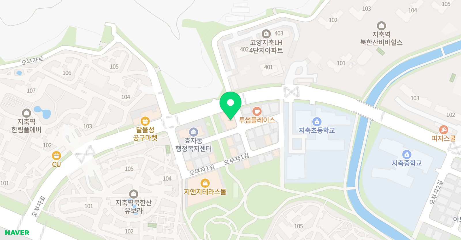 아트디움 미술학원 위치