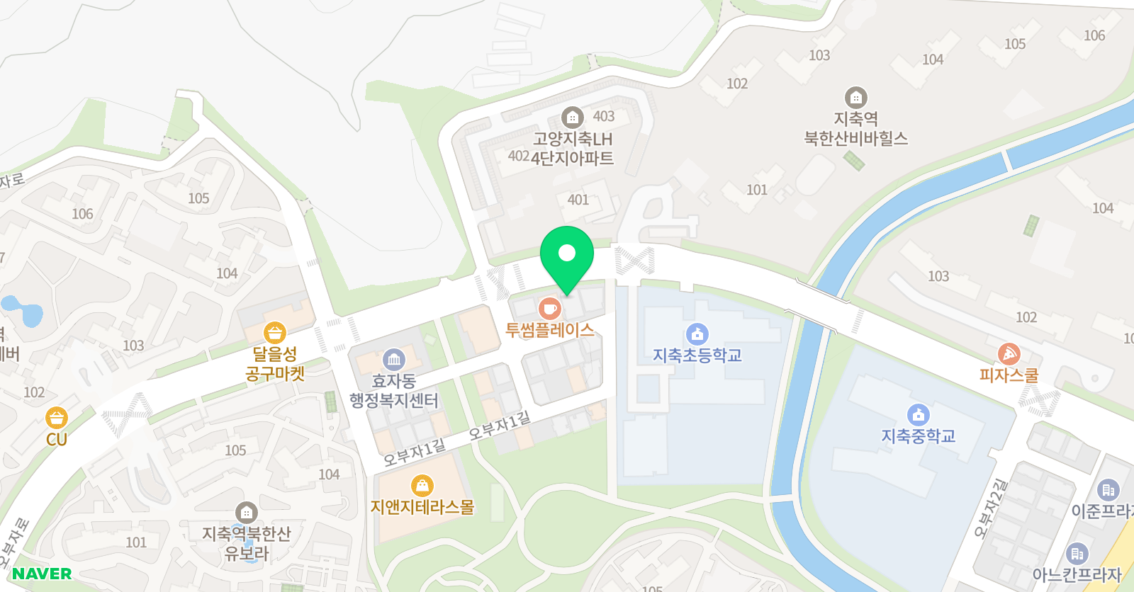 지축 쿠키아티 미술학원 위치