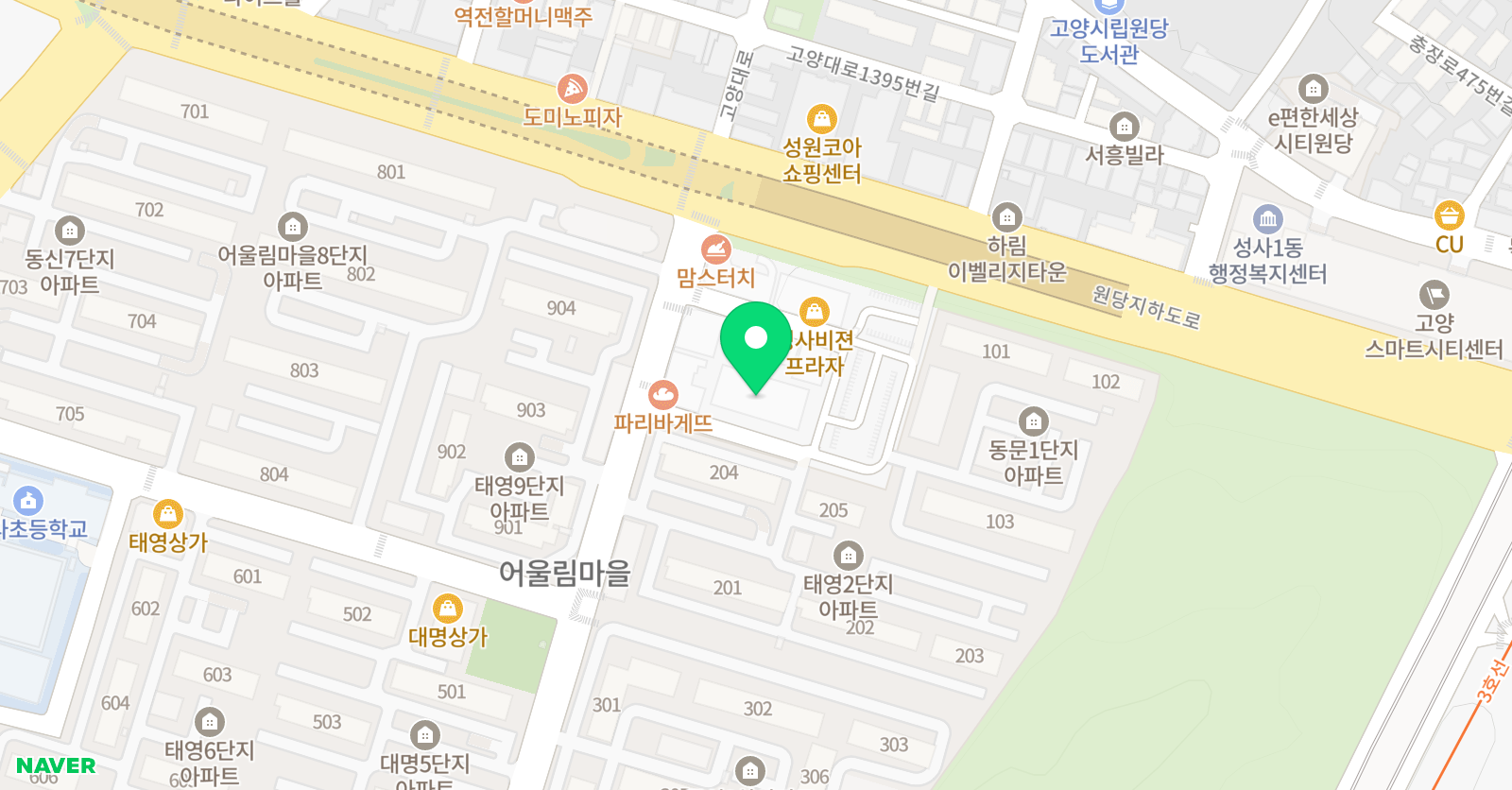 에듀스카이 학원 위치