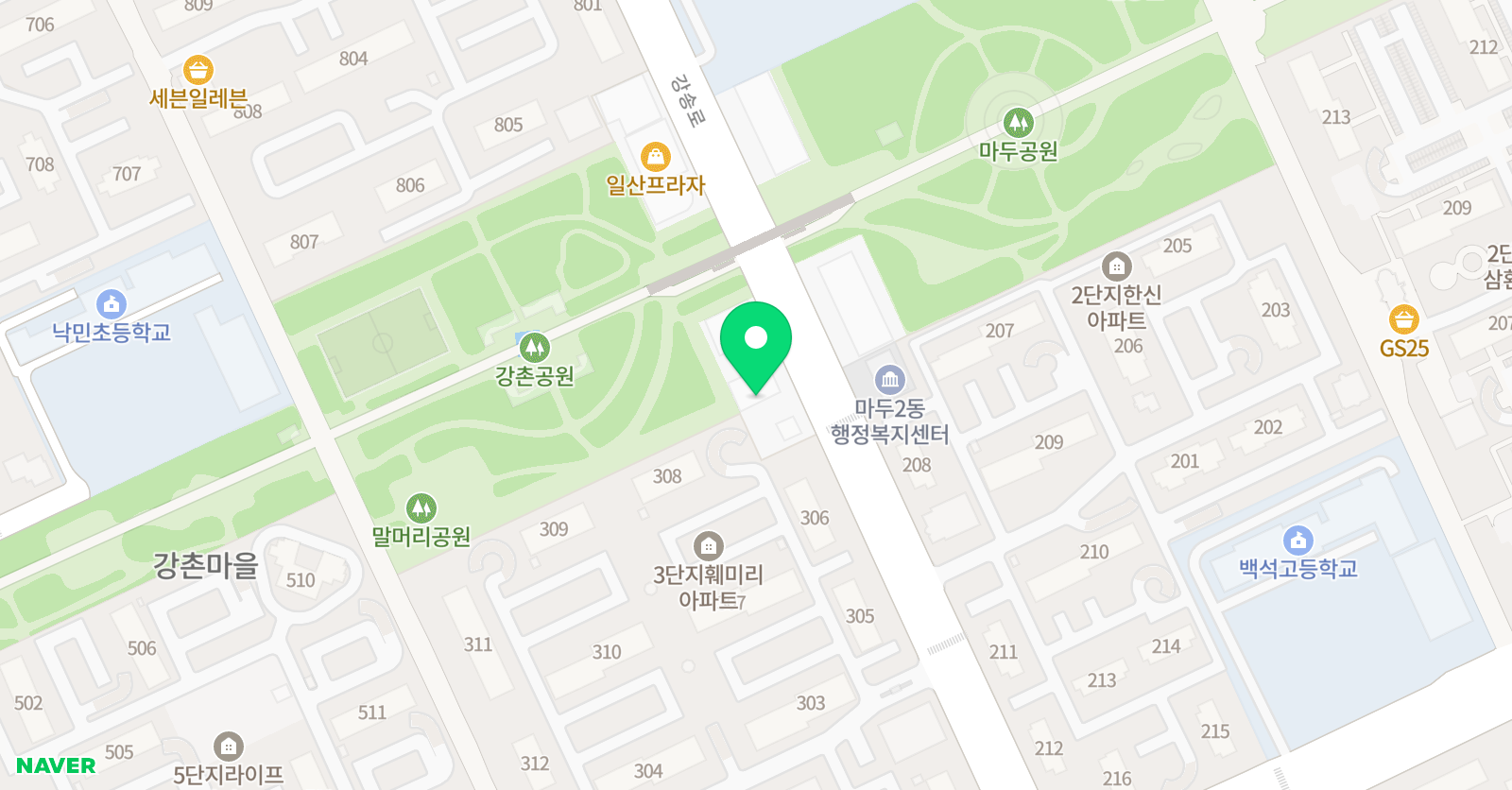 향재 음악학원 위치