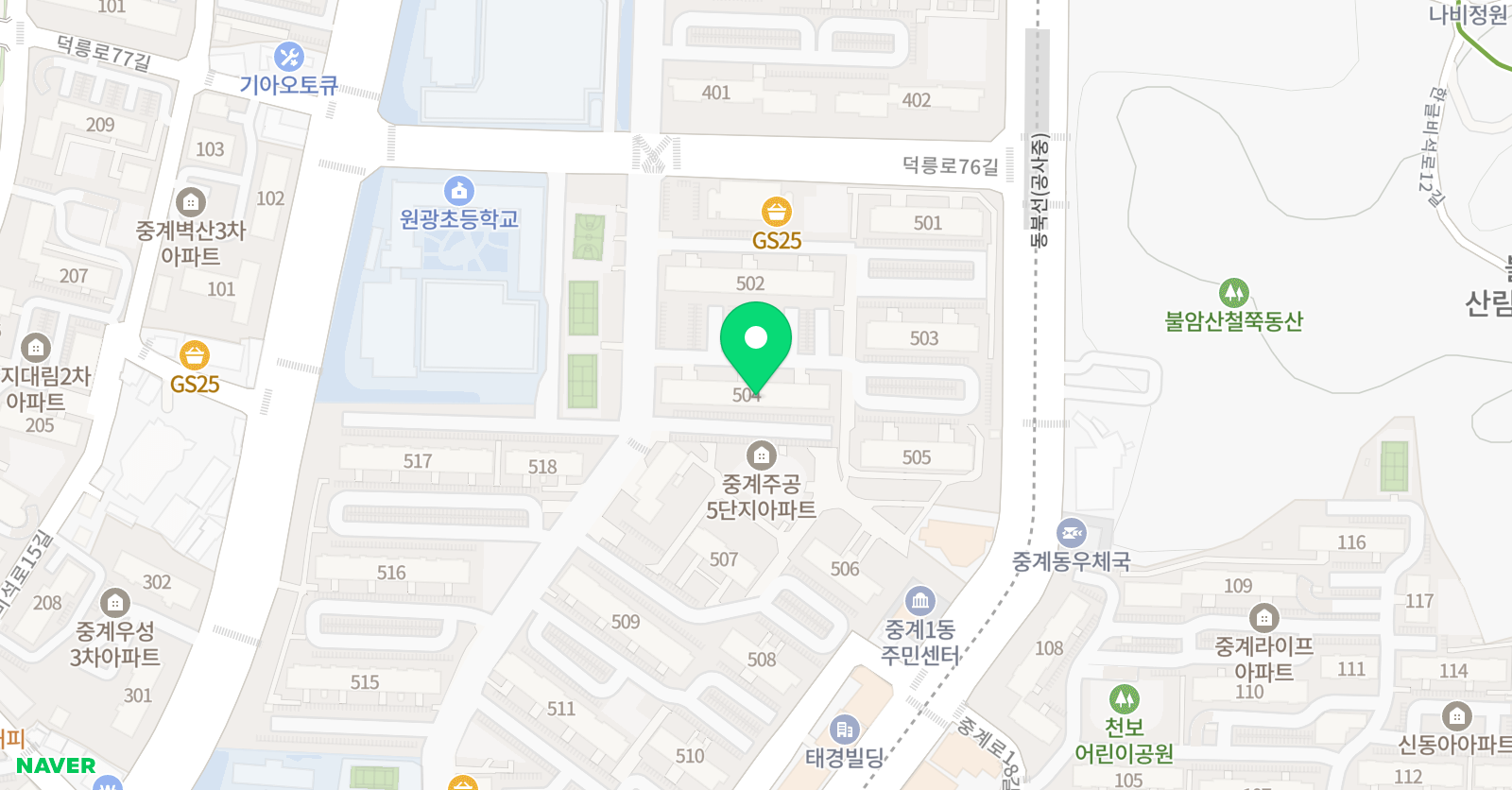 셈 수학 위치