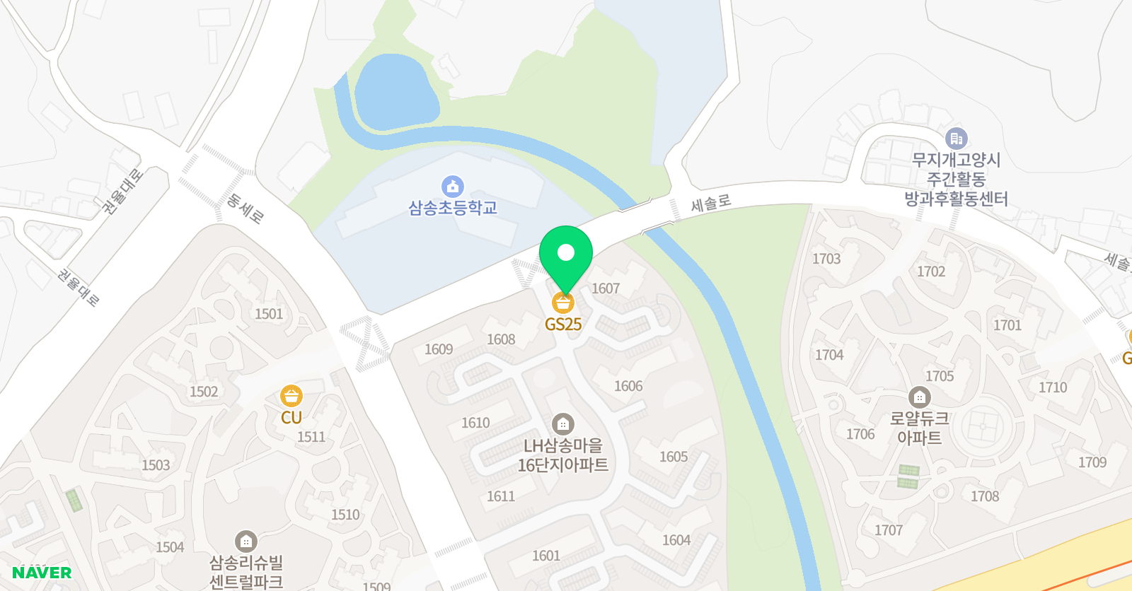 빨간펜 수학의달인 삼송초점 위치