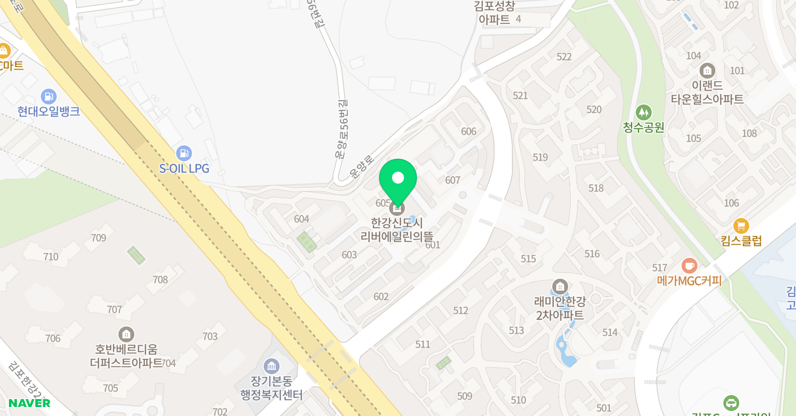 수학이좋다 학원 위치