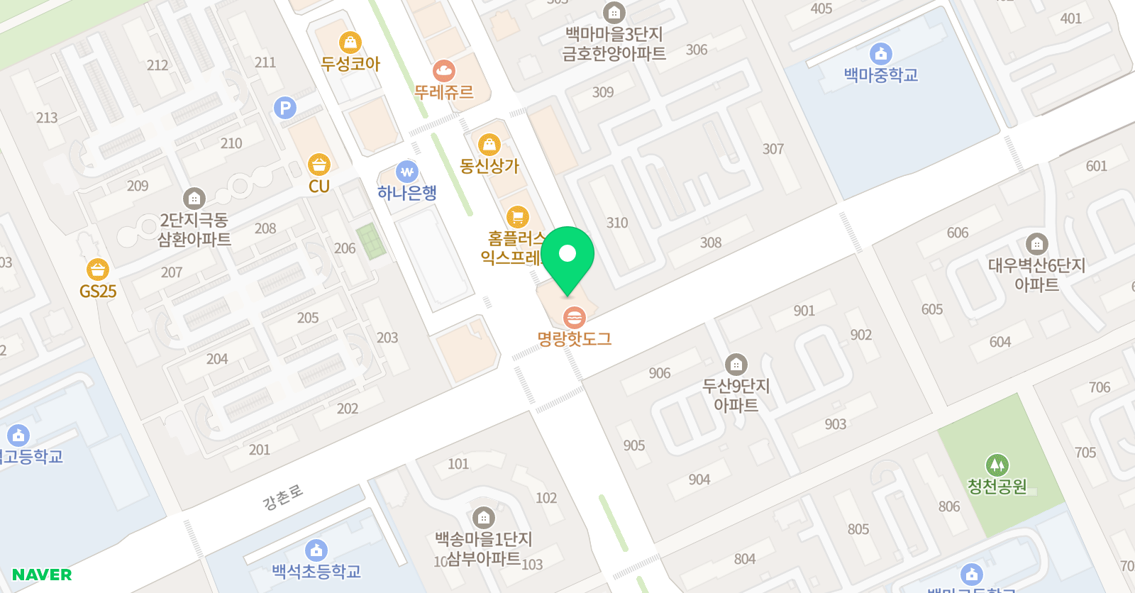 이선 음악학원 위치