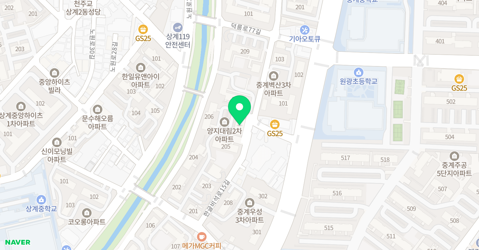 매쓰위너 수학교습소 위치