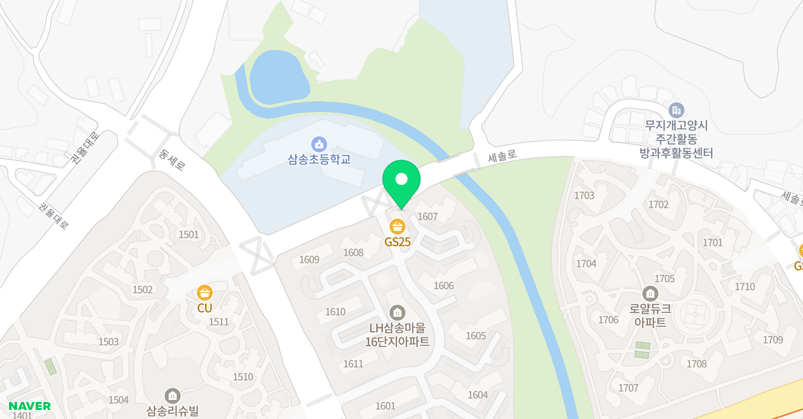홍익연 미술학원 위치