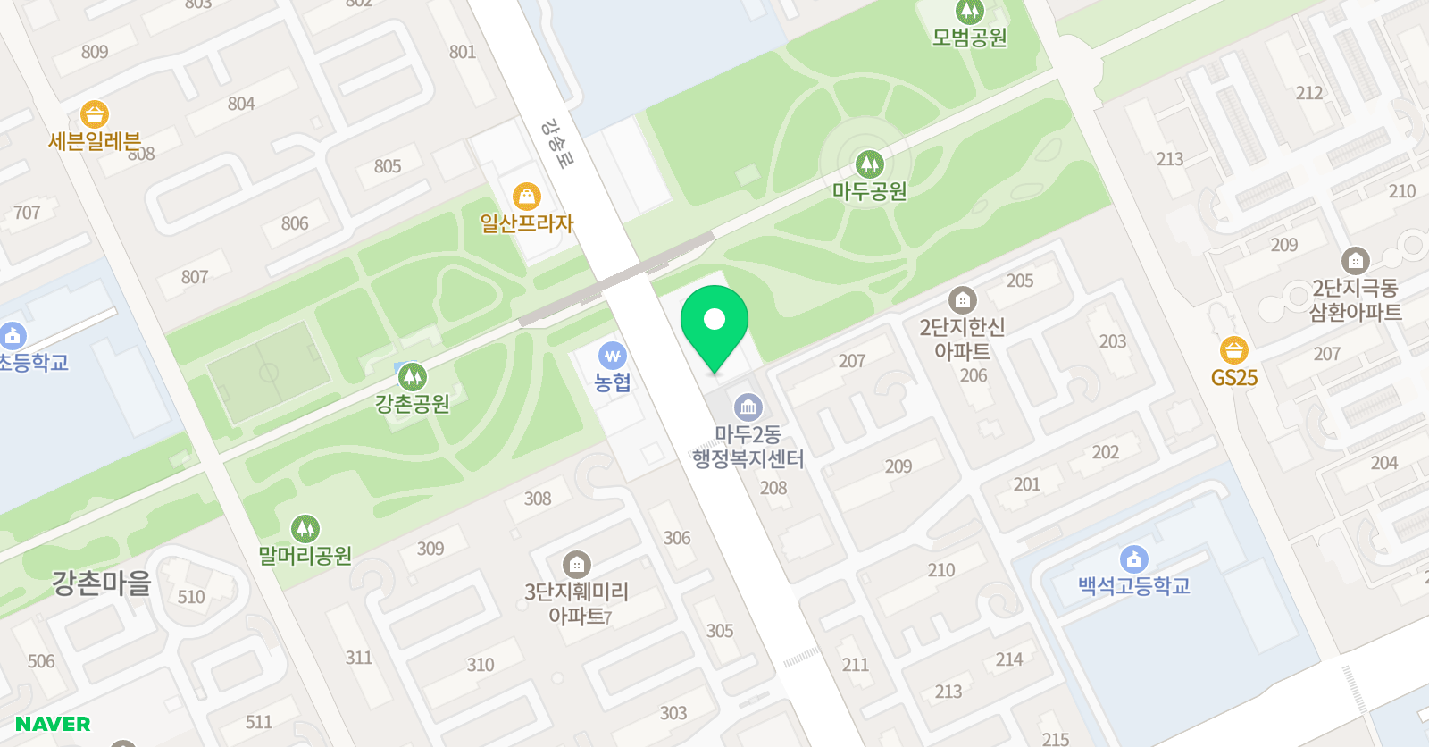 장소연 피아노학원 위치