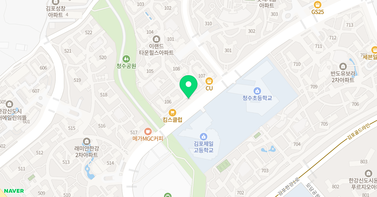 조이위너스 아카데미 위치