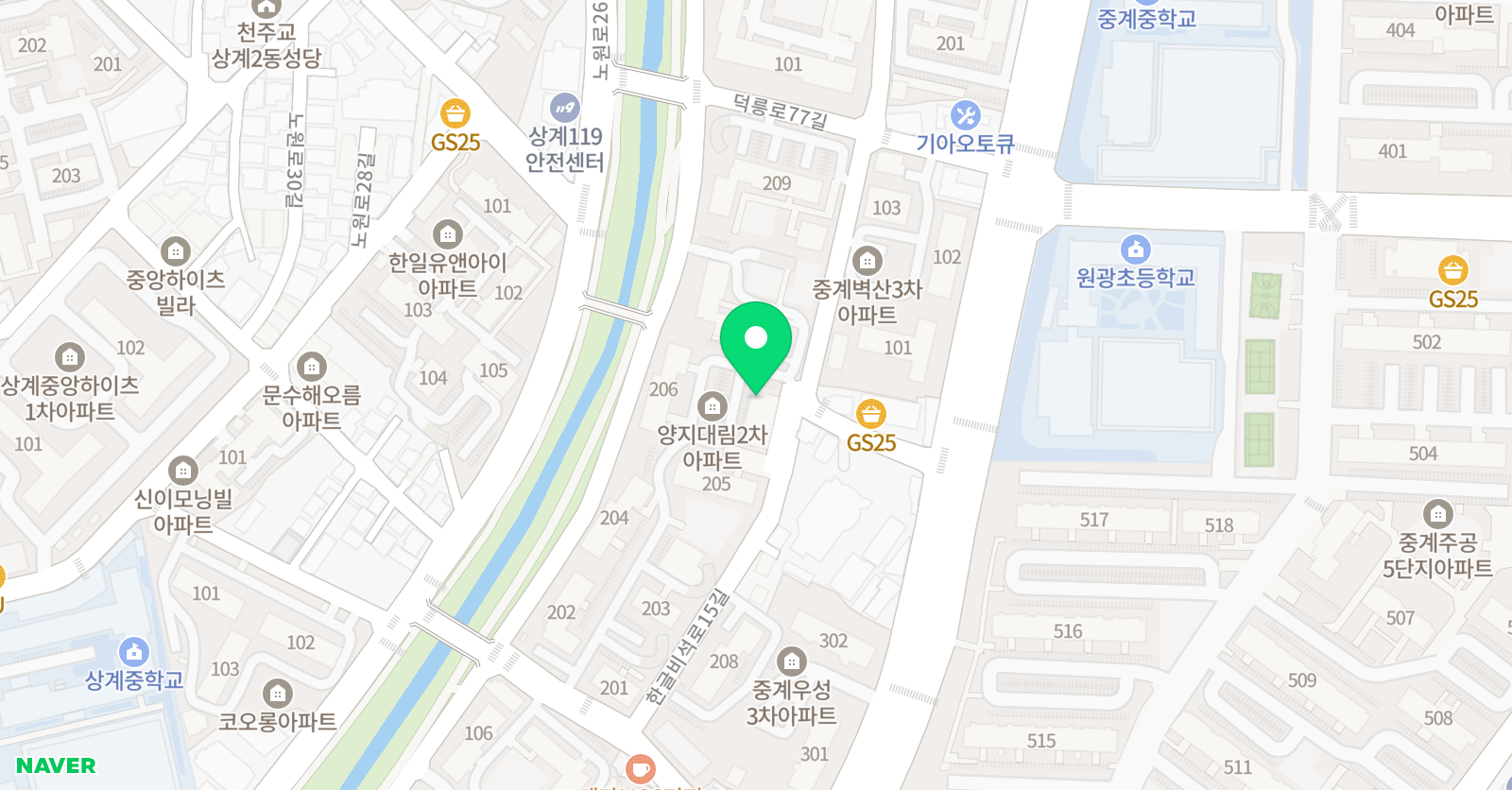 로망스 음악교습소 위치