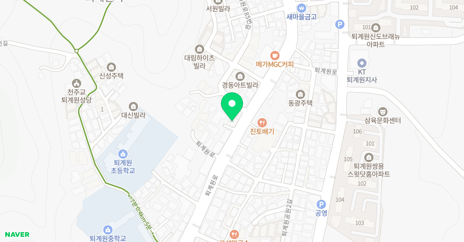 네오 학원 위치