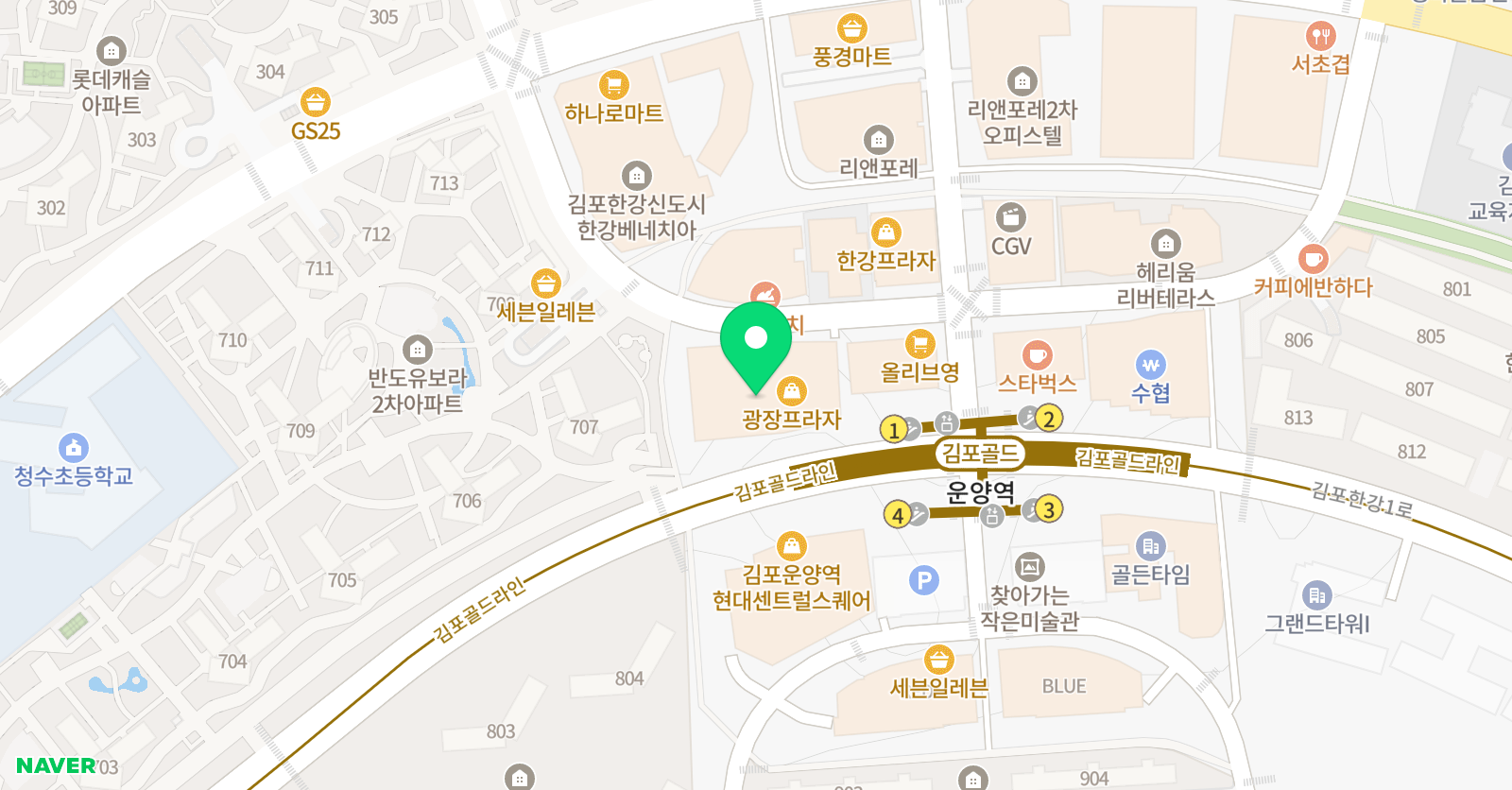 YJRF 국가대표 줄넘기클럽 위치