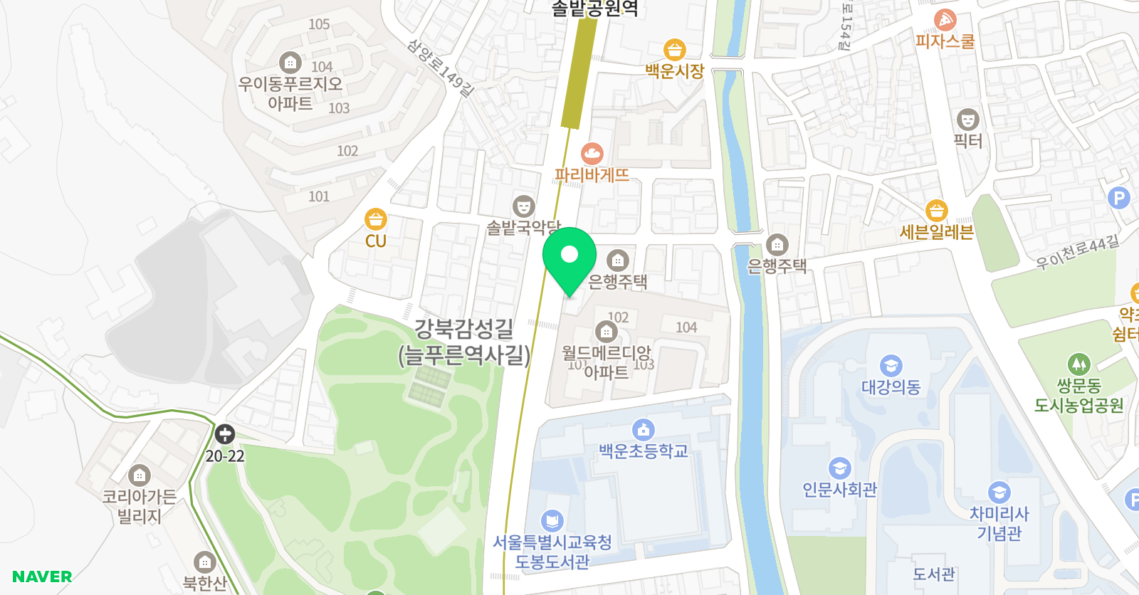라엘 음악학원 위치