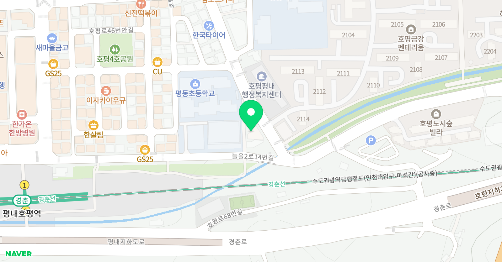 선도 키즈 태권도 위치