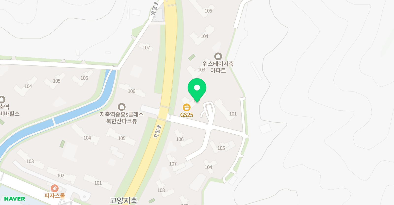 오아아트스튜디오 위스테이지축점 위치