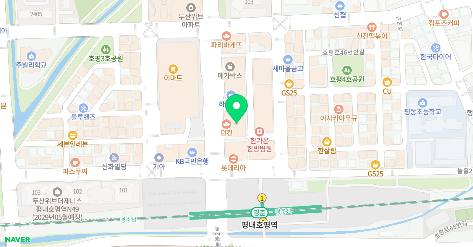 호평 도이치 음악학원 위치