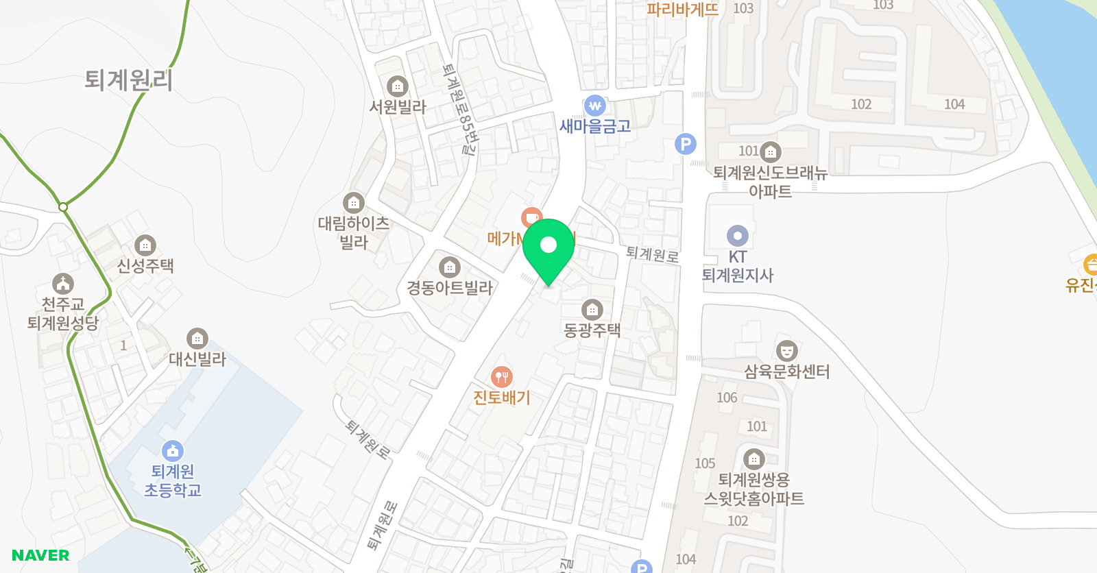 니알 수학학원 위치